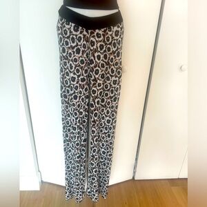 DVF Target Women's High Waisted Neutral Sweaterknit Poppy Flare Pants Sz XS